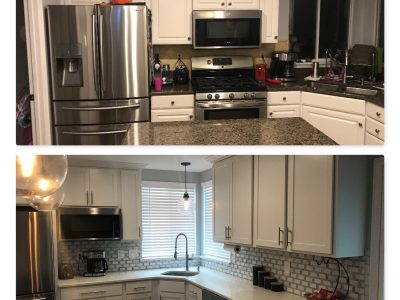 Before and After Kitchen Makeover