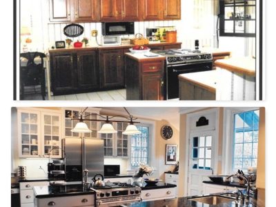 Before and After Kitchen Remodeling Project