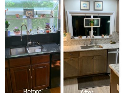 Before and After Kitchen Upgrade