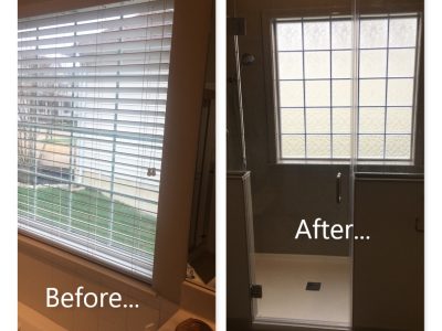 Before and After Window Replacement
