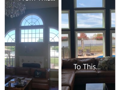 Before and After Window Upgrade Project