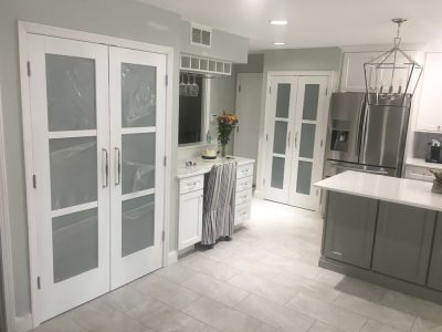Stylish White Kitchen Remodel